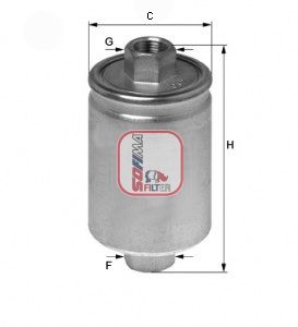 Топливный фильтр SOFIMA S 1564 B для CHEVROLET CAMARO