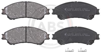 A.B.S. 35031 Тормозные колодки и сигнализаторы  для SUZUKI SX4 (Сузуки Сx4)