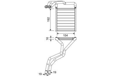 WäRMETAUSCHER INNENRAUMHEIZUNG