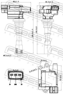 BOBINA DE INDUCTIE FEBEST 04640004 1