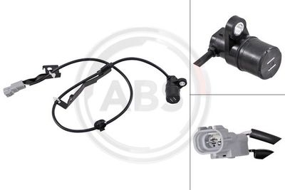 Czujnik, prędkość obrotowa koła A.B.S. 31744