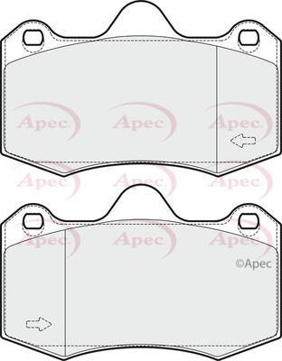 Brake Pad Set APEC PAD1721