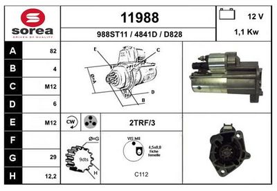 STARTER EAI 11987