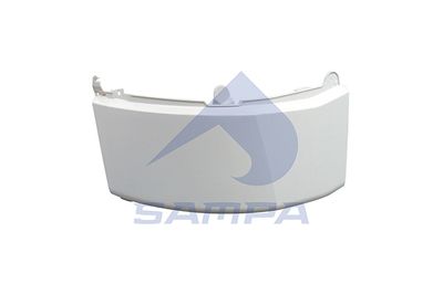 Placa deflectora de aire, cabina