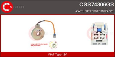 SENZOR UNGHI BRACAJ CASCO CSS74306GS