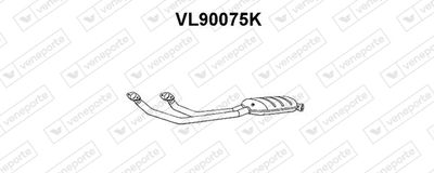 Катализатор VENEPORTE VL90075K для VOLVO 960