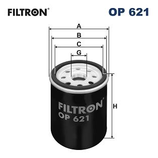 Масляный фильтр FILTRON OP 621 для TOYOTA GAIA
