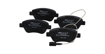 BREMSBELAGSATZ SCHEIBENBREMSE VALEO 301051A 27