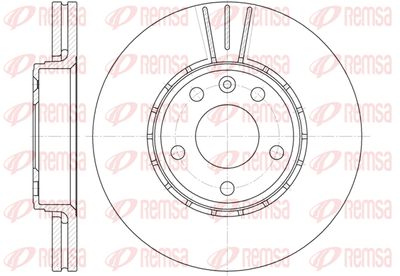 REMSA 6682.10 Тормозные диски  для NISSAN PRIMASTAR (Ниссан Примастар)