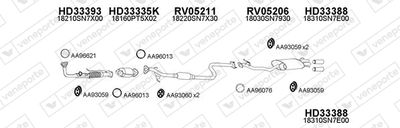 ABGASANLAGE VENEPORTE 330052