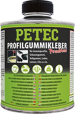 Petec 93835 Lepidlo na profilovou gumu se štětečkem 350ml