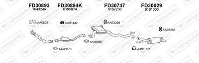 SISTEM DE ESAPAMENT VENEPORTE 300287