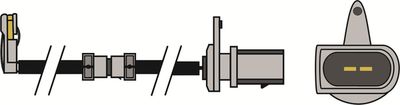 Warning Contact, brake pad wear JURATEK U1877847