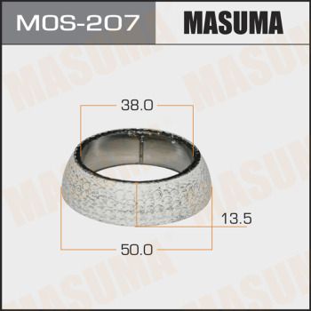 MASUMA MOS-207 Прокладка глушителя  для TOYOTA PLATZ (Тойота Платз)
