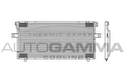 AUTOGAMMA 102719 Радіатор кондиціонера для NISSAN (Ниссан)