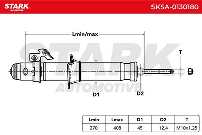 амортисьор STARK SKSA-0130180