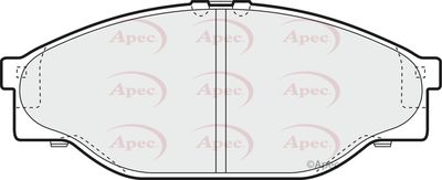 Brake Pad Set APEC PAD821