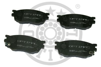 Комплект тормозных колодок, дисковый тормоз OPTIMAL BP-12136 для MAZDA 6