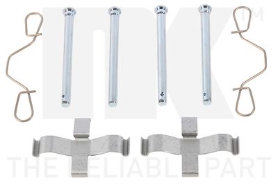 Комплектующие, колодки дискового тормоза NK 7947923 для VW DERBY
