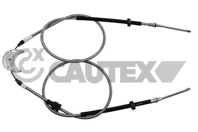 Тросик, cтояночный тормоз CAUTEX 761359 для FORD FIESTA