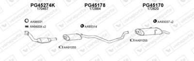 ABGASANLAGE VENEPORTE 450117