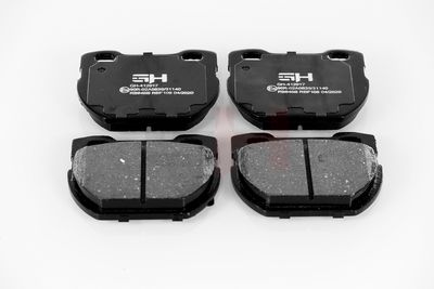 Sada brzdových destiček, kotoučová brzda GH GH-412017