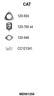 Katalizator FA1 55571287