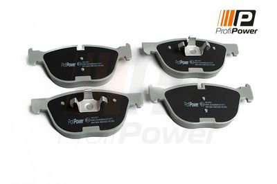 stabdžių trinkelių rinkinys, diskinis stabdys 1B1251 ProfiPower