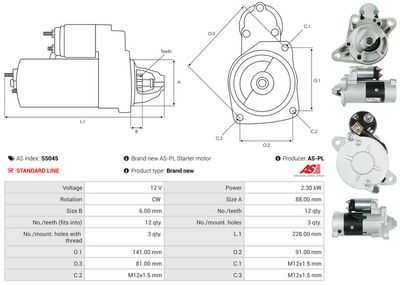 STARTER AS-PL S5045 4