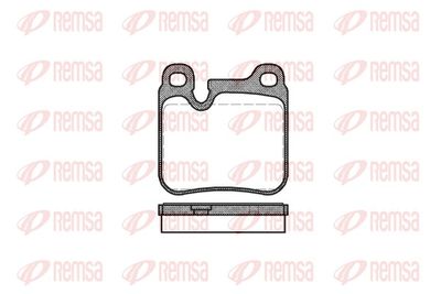 Brake Pad Set, disc brake 0374.00