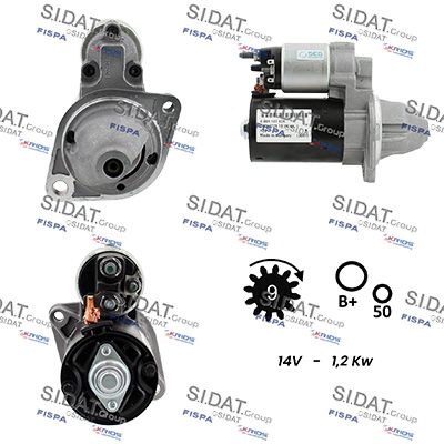 STARTER SIDAT S12BH0091A2