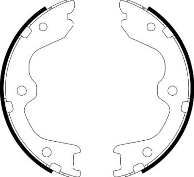 BREMSBACKENSATZ FESTSTELLBREMSE HELLA 8DA355050691 1