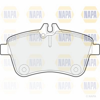 Brake Pad Set NAPA NBP1450