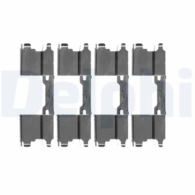 SET ACCESORII PLACUTE FRANA DELPHI LX0502