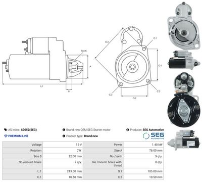 STARTER AS-PL S0052SEG 4