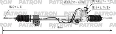 Рулевой механизм PATRON PSG3188 для TOYOTA LAND CRUISER