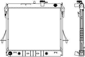 SAKURA-Automotive 3081-1009 Кришка радіатора для HUMMER (Хаммер)