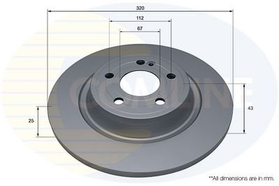 DISC FRANA COMLINE ADC5279