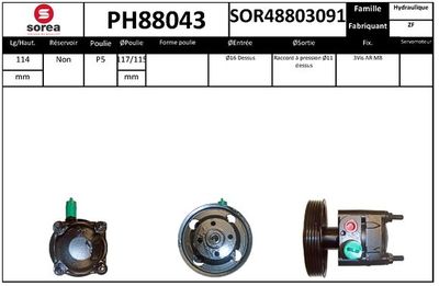 HYDRAULIKPUMPE LENKUNG EAI PH88043