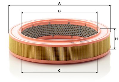 LUFTFILTER MANN-FILTER C3082 1