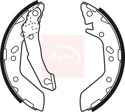 APEC Brake Shoe Set SHU627
