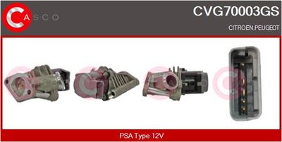 SUPAPA EGR CASCO CVG70003GS