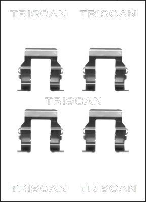 Комплектующие, колодки дискового тормоза TRISCAN 8105 421589 для MITSUBISHI L400