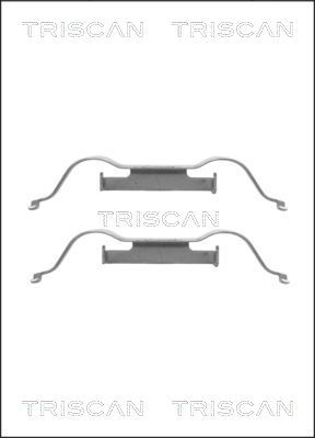 TRISCAN 8105 101626 Скобы тормозных колодок  для CITROËN GRAND (Ситроен Гранд)