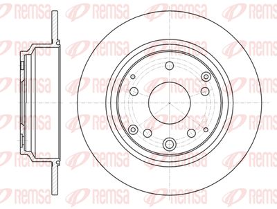 Тормозной диск REMSA 61090.00 для HONDA (GAC) ODYSSEY