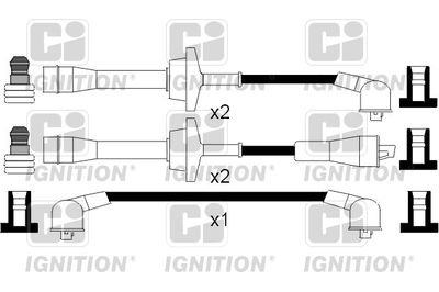 Комплект проводов зажигания QUINTON HAZELL XC1029 для DAIHATSU CHARMANT