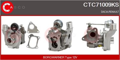 COMPRESOR SISTEM DE SUPRAALIMENTARE CASCO CTC71009KS