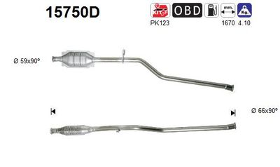 Katalizator AS 15750D