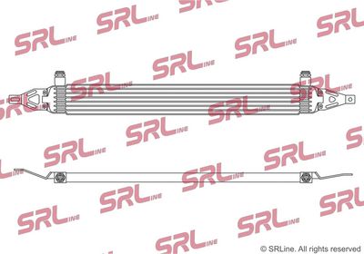 Chladič oleje, automatická převodovka SRLine 3130L8-3