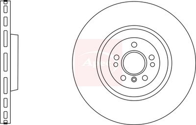 APEC Brake Disc DSK2876